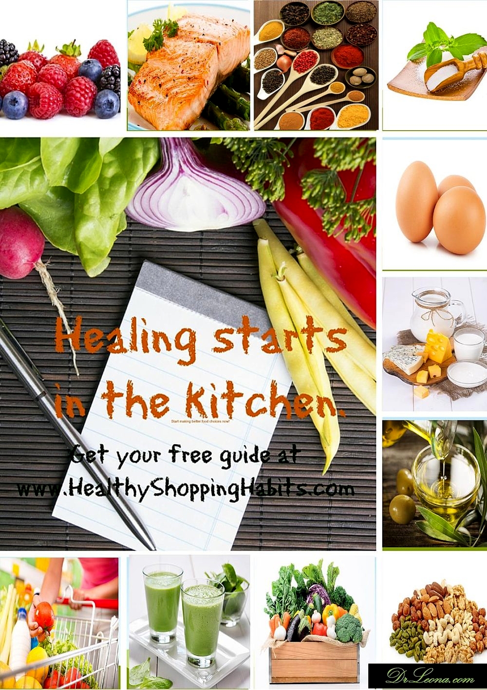 a journey to healing food shopping guide