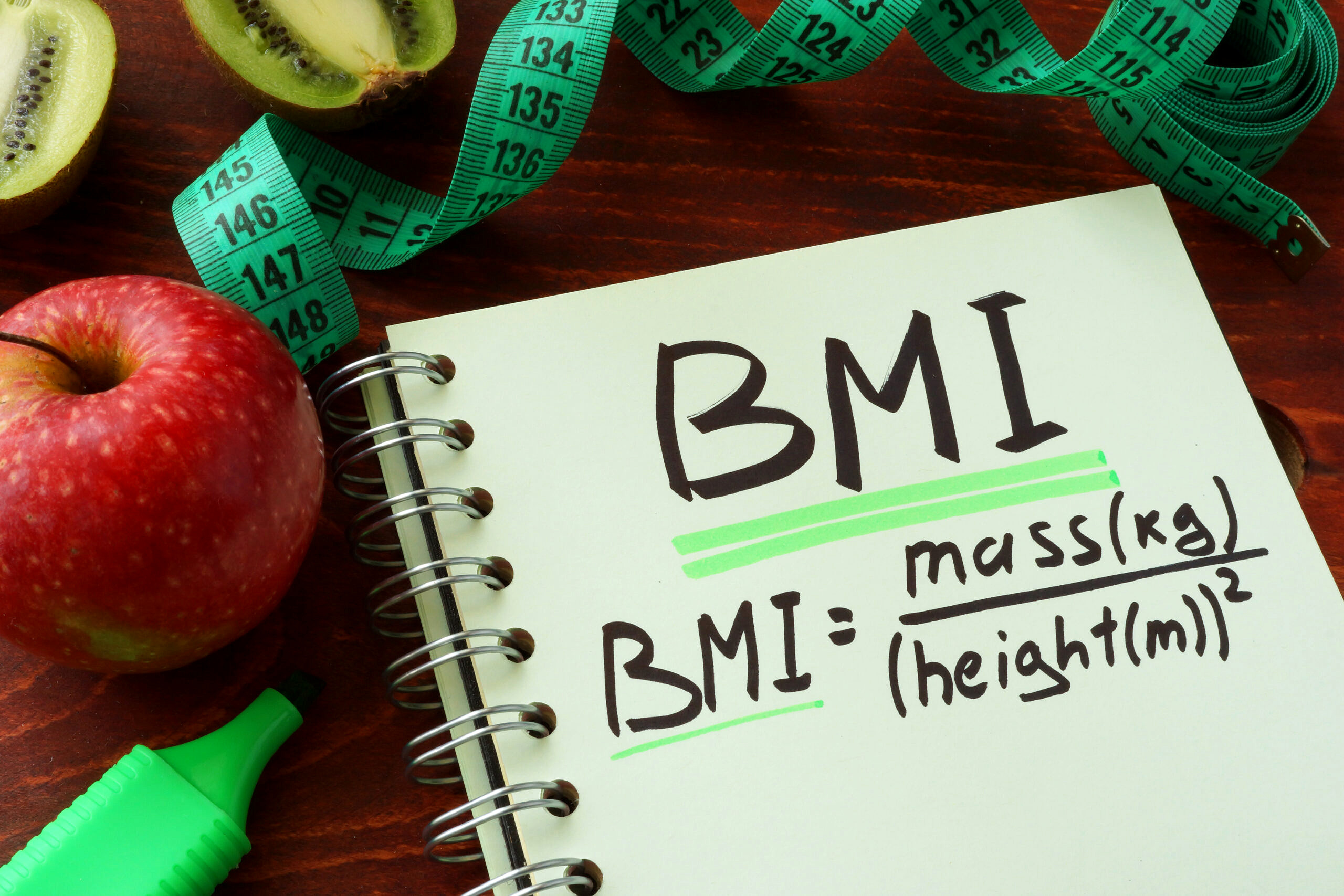 BMI calculations, weight loss, obesity